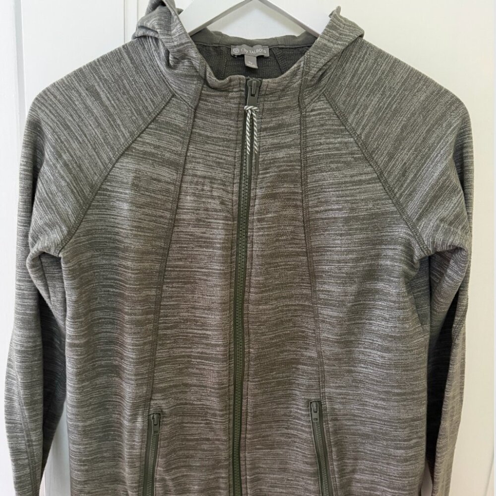 T by Talbots Zip-Up Hoodie Jacket | Size S | Lightweight Activewear